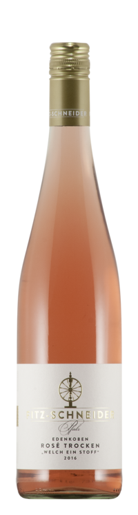 2016 Rosé trocken „Welch ein Stoff“ (0,75 Liter), Ortsweine, Weingut Fitz-Schneider, Edenkoben