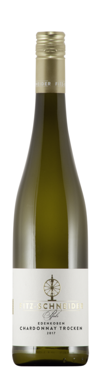 2017 Chardonnay trocken (0,75 Liter), Ortsweine, Weingut Fitz-Schneider, Edenkoben