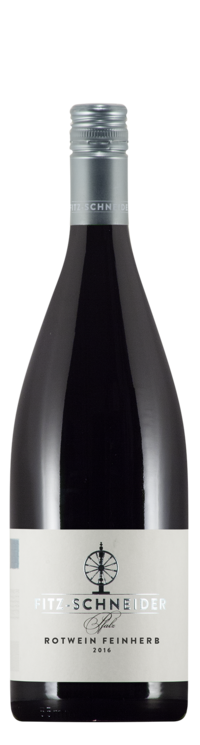 2016 Rotwein feinherb (1 Liter), Gutsweine, Weingut Fitz-Schneider, Edenkoben